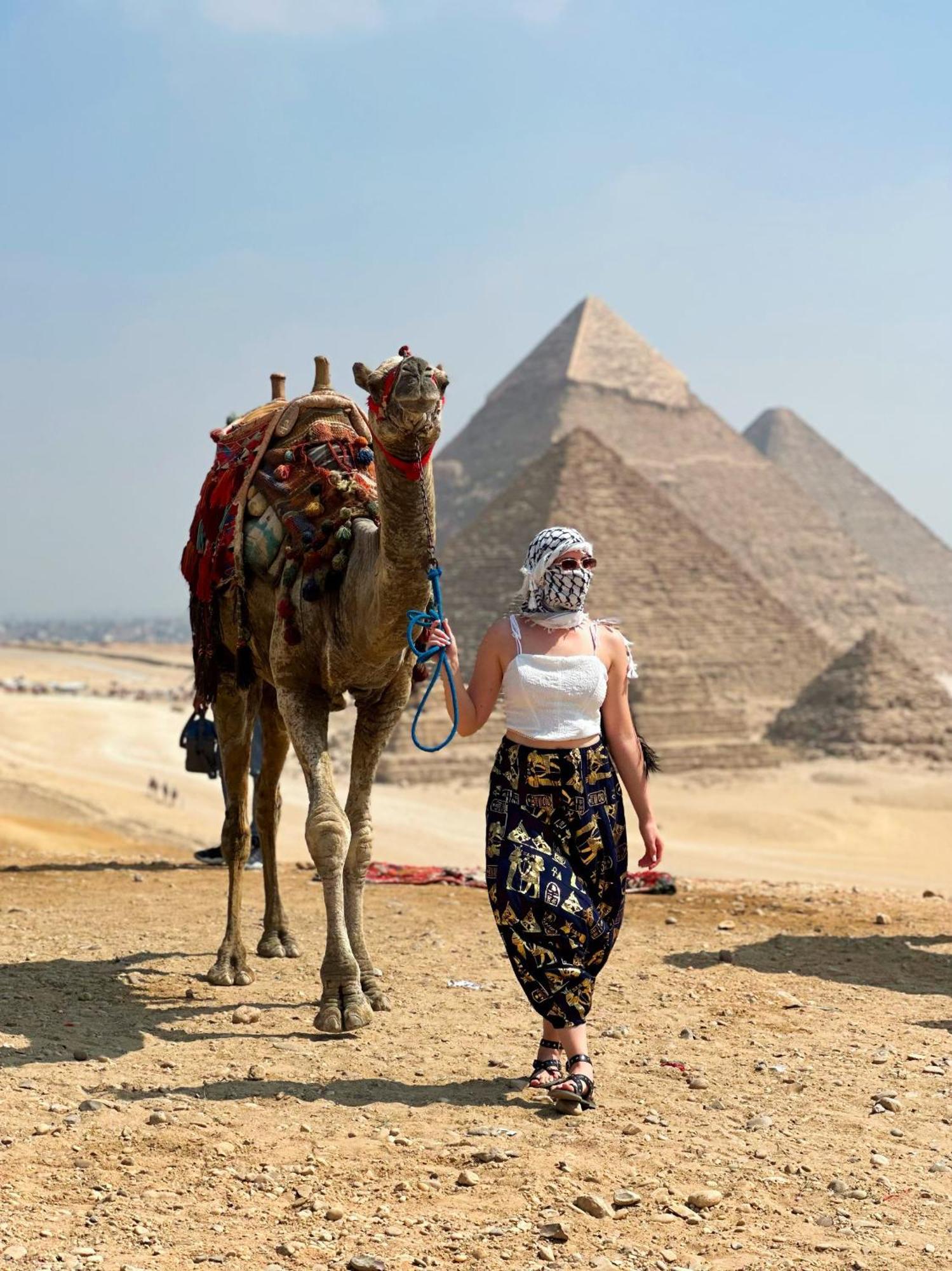 Unique Pyramids Boutique Inn Kafret el-Gabal Eksteriør bilde