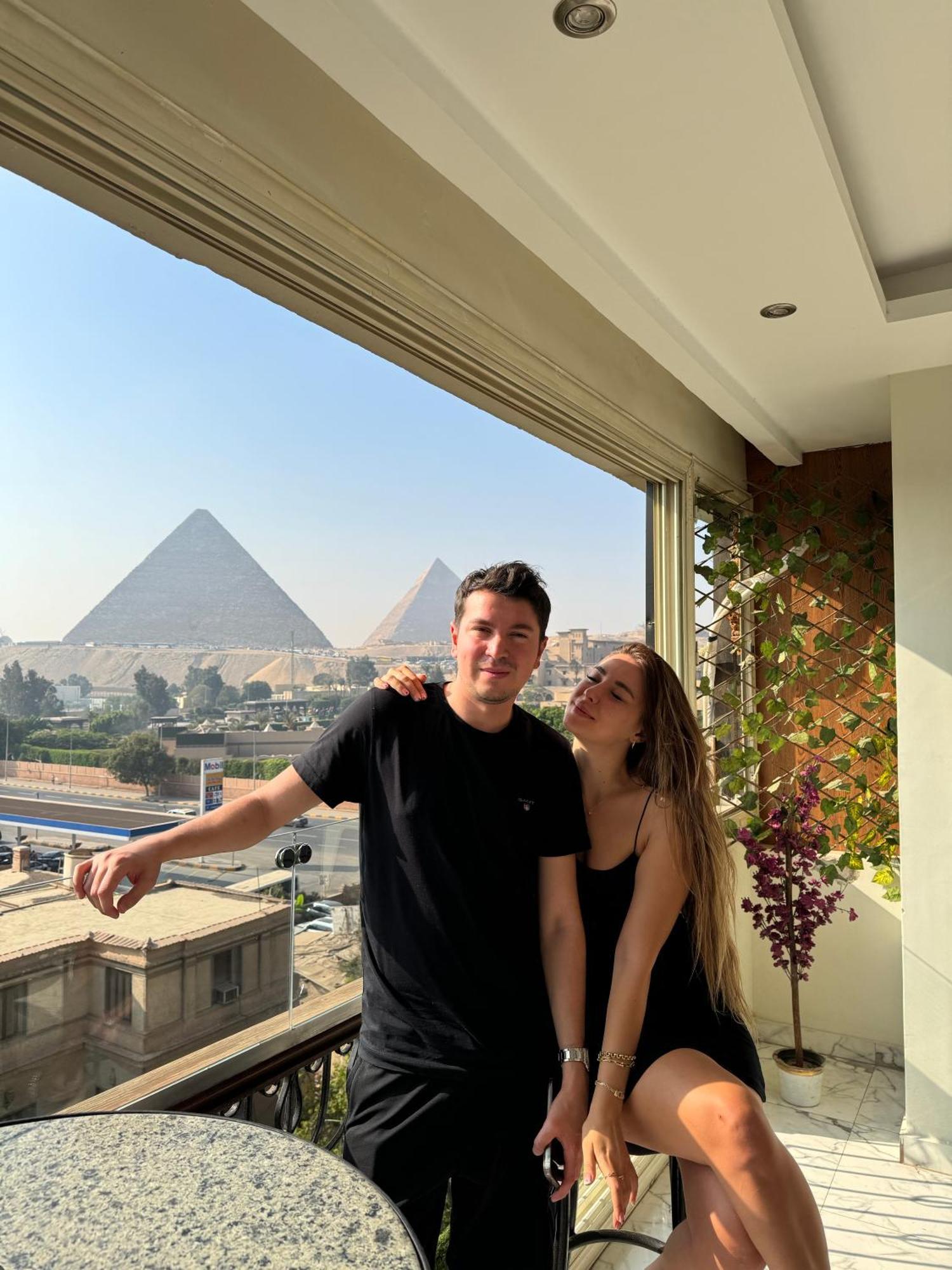 Unique Pyramids Boutique Inn Kafret el-Gabal Eksteriør bilde