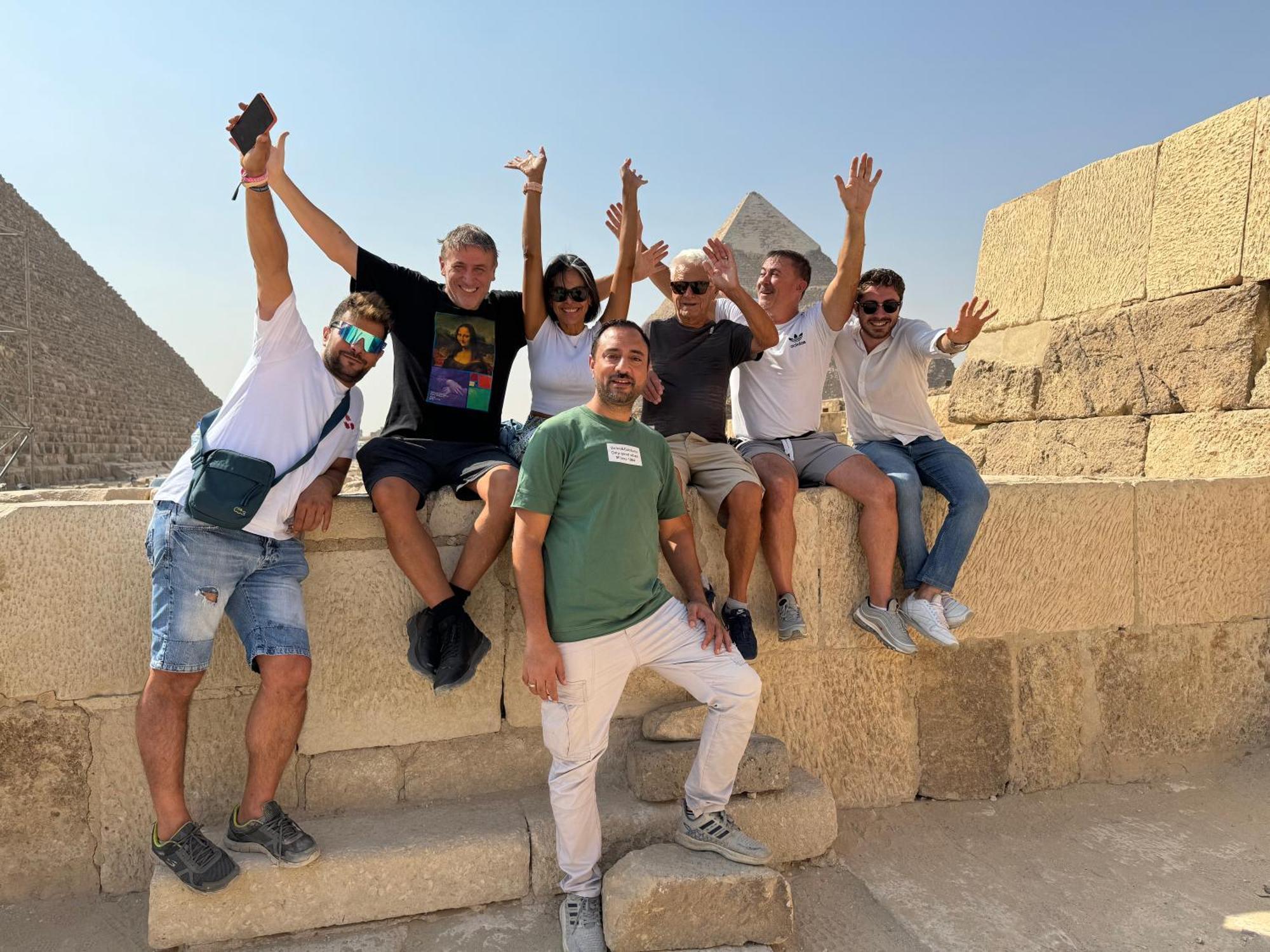 Unique Pyramids Boutique Inn Kafret el-Gabal Eksteriør bilde