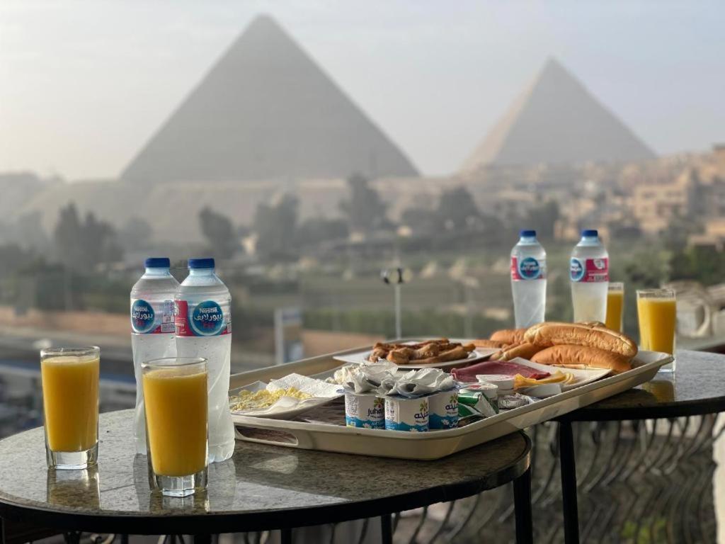 Unique Pyramids Boutique Inn Kafret el-Gabal Eksteriør bilde