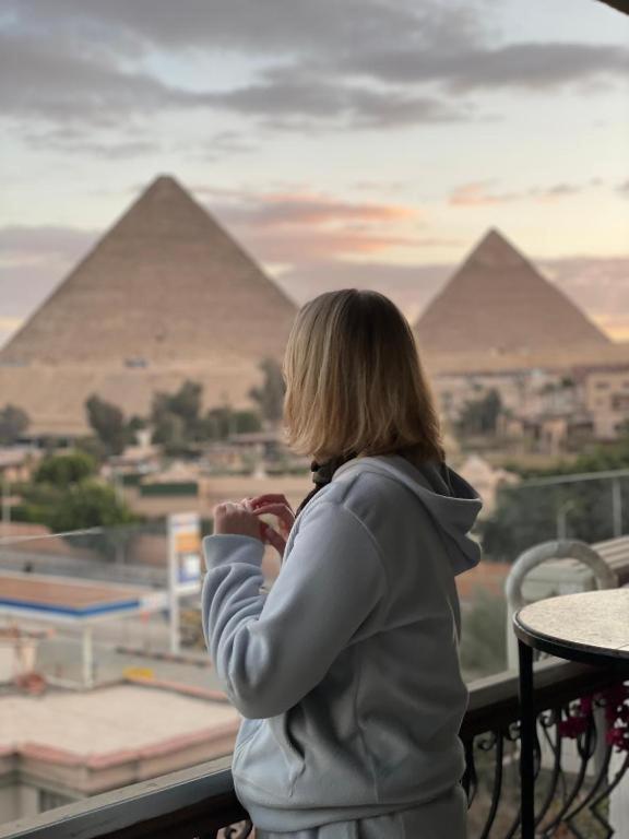 Unique Pyramids Boutique Inn Kafret el-Gabal Eksteriør bilde