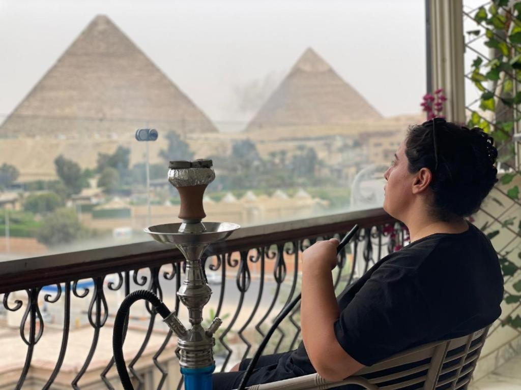 Unique Pyramids Boutique Inn Kafret el-Gabal Eksteriør bilde