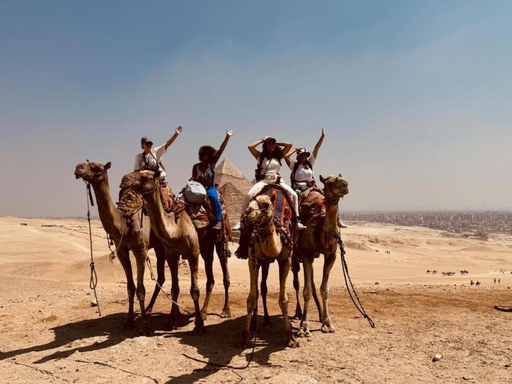 Unique Pyramids Boutique Inn Kafret el-Gabal Eksteriør bilde
