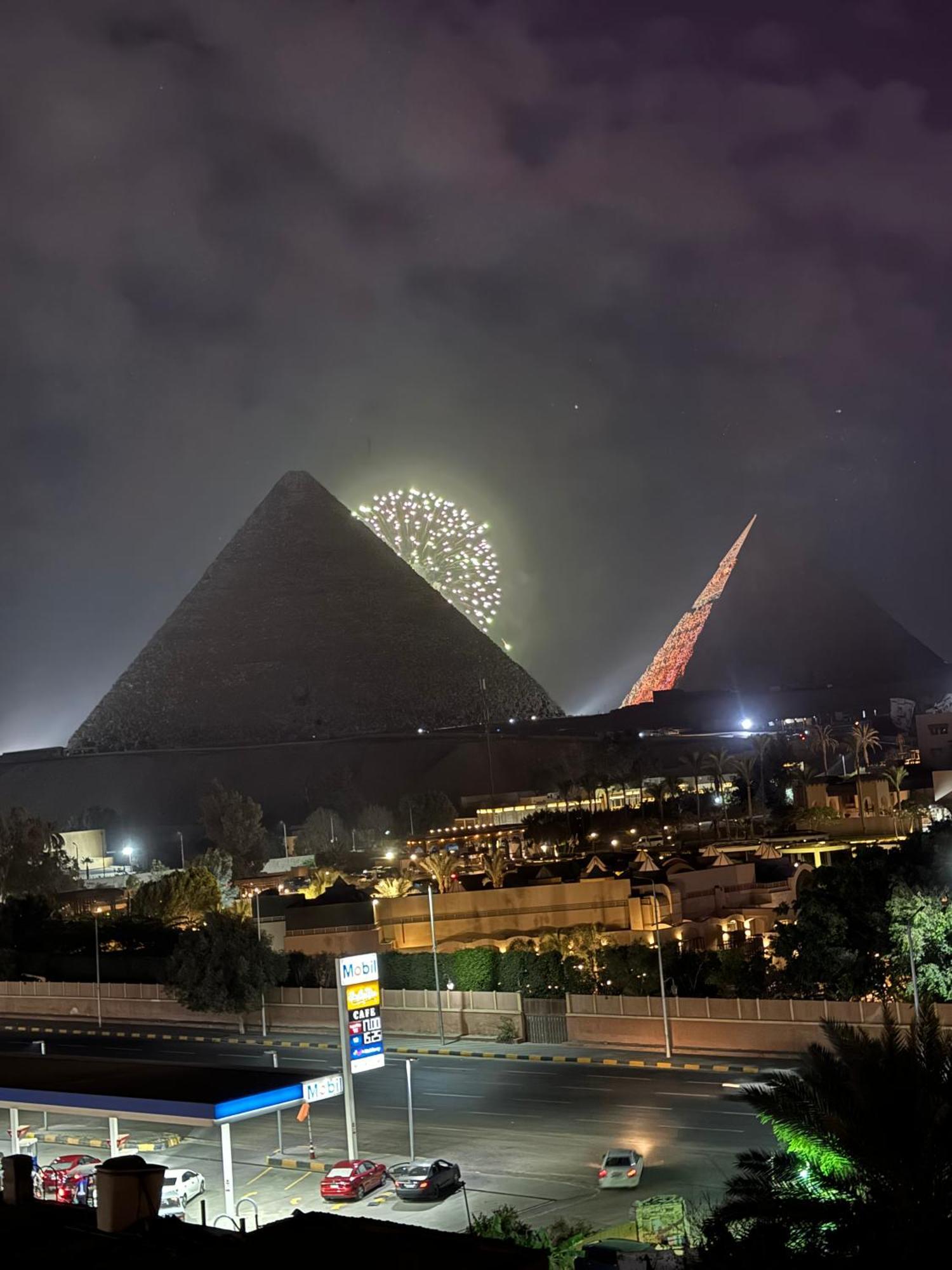 Unique Pyramids Boutique Inn Kafret el-Gabal Eksteriør bilde