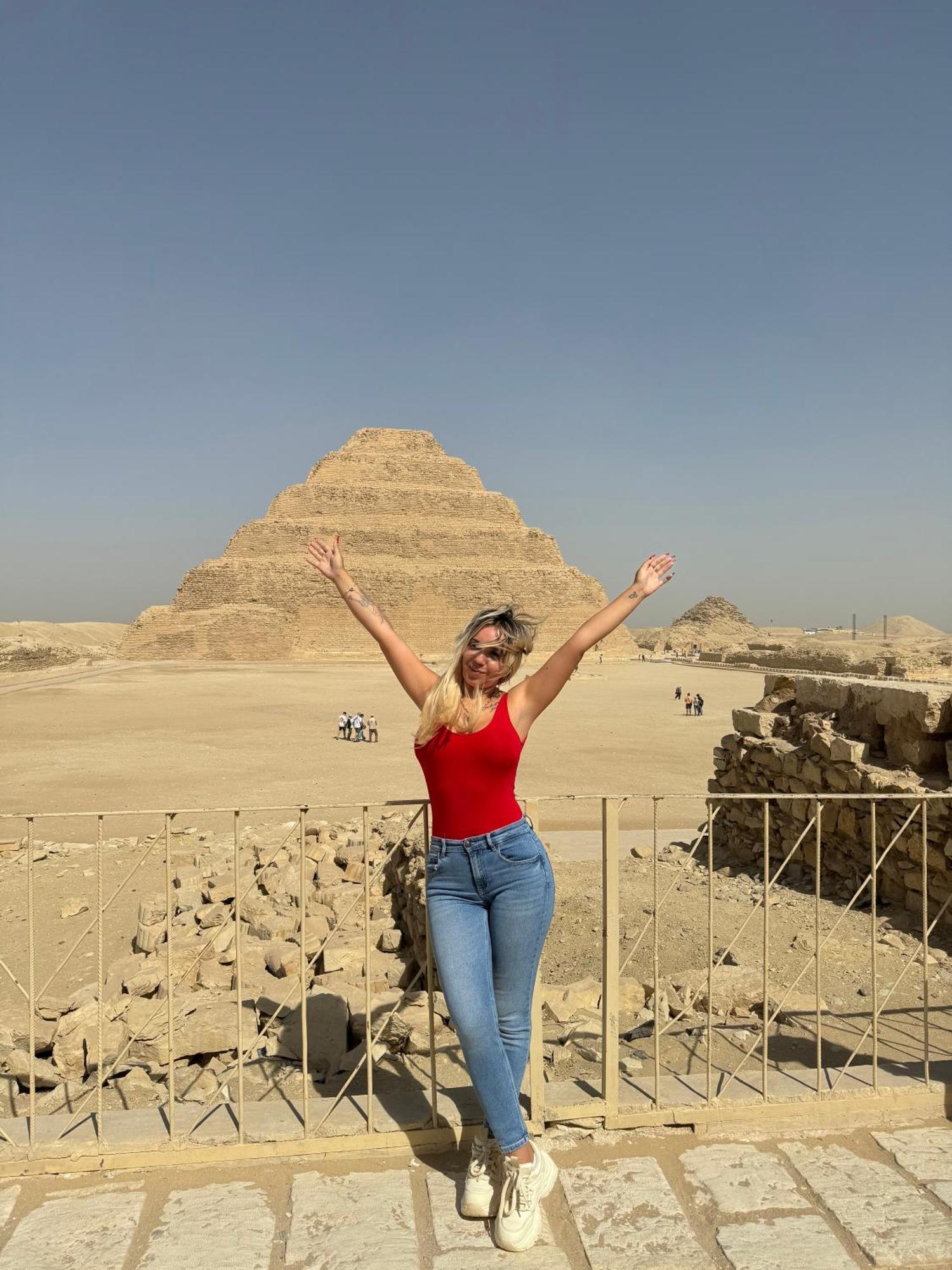 Unique Pyramids Boutique Inn Kafret el-Gabal Eksteriør bilde
