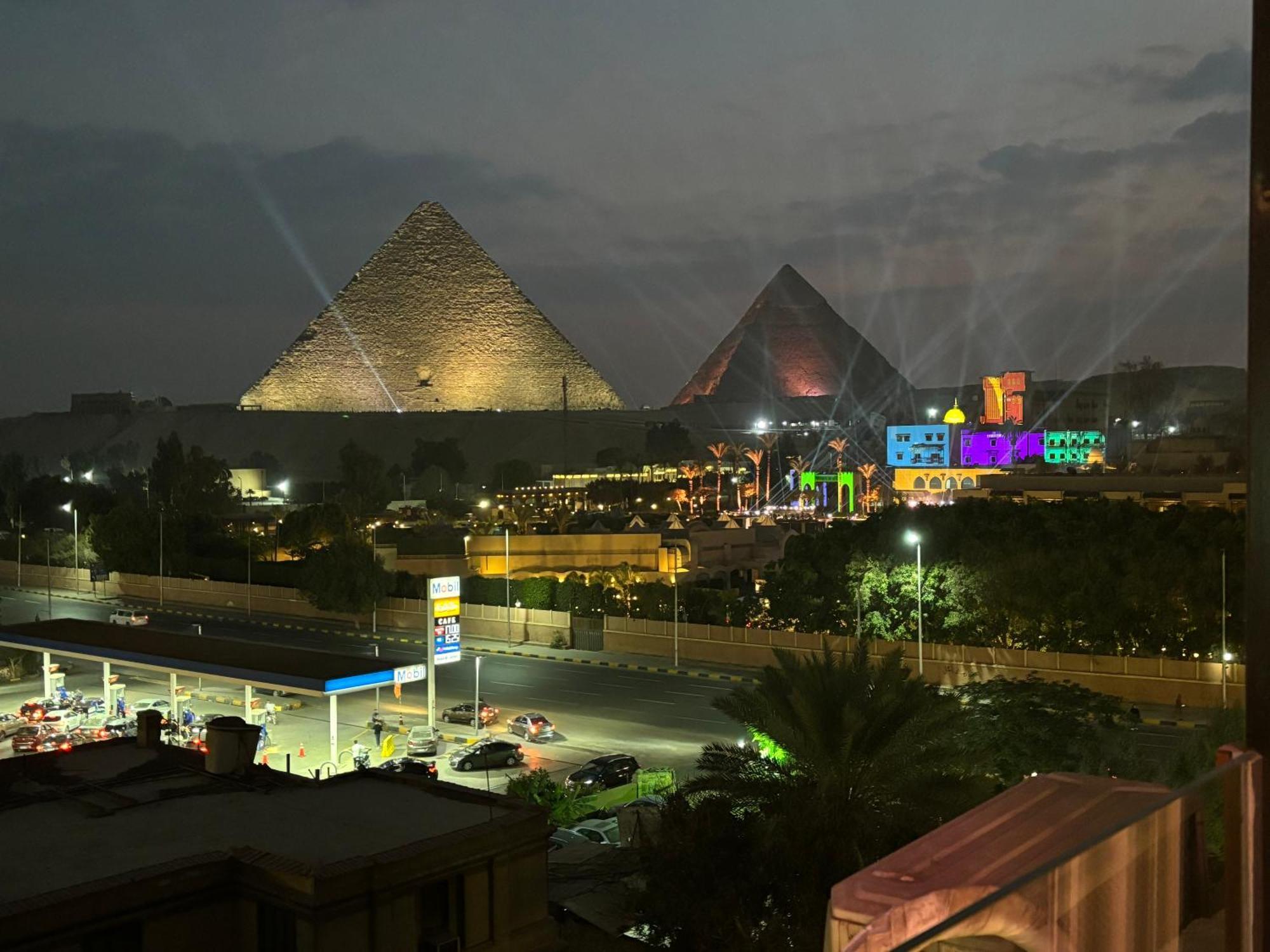 Unique Pyramids Boutique Inn Kafret el-Gabal Eksteriør bilde
