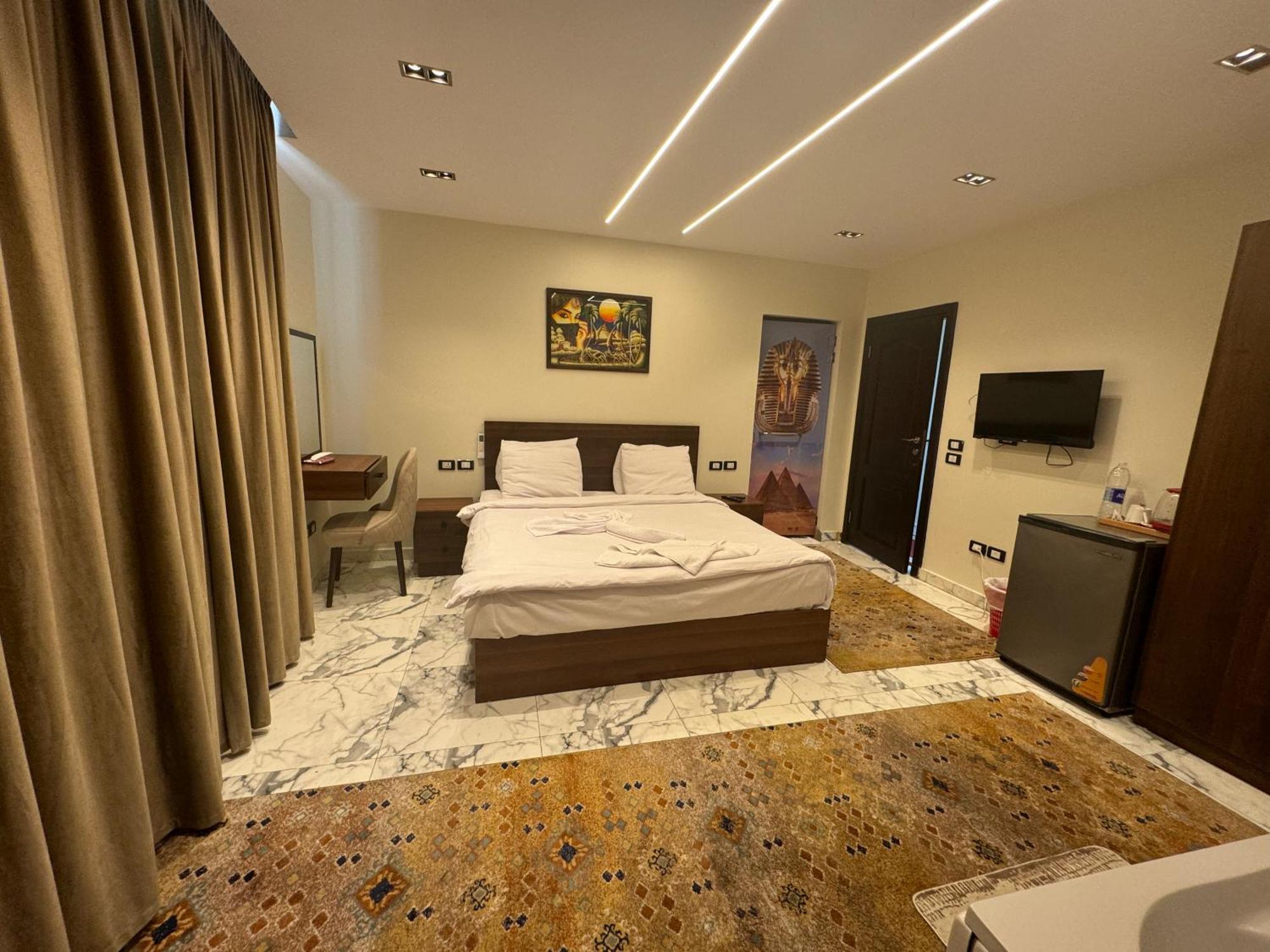 Unique Pyramids Boutique Inn Kafret el-Gabal Eksteriør bilde